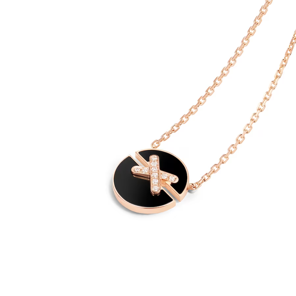 Jeux de Liens Harmony Onyx small model pendant