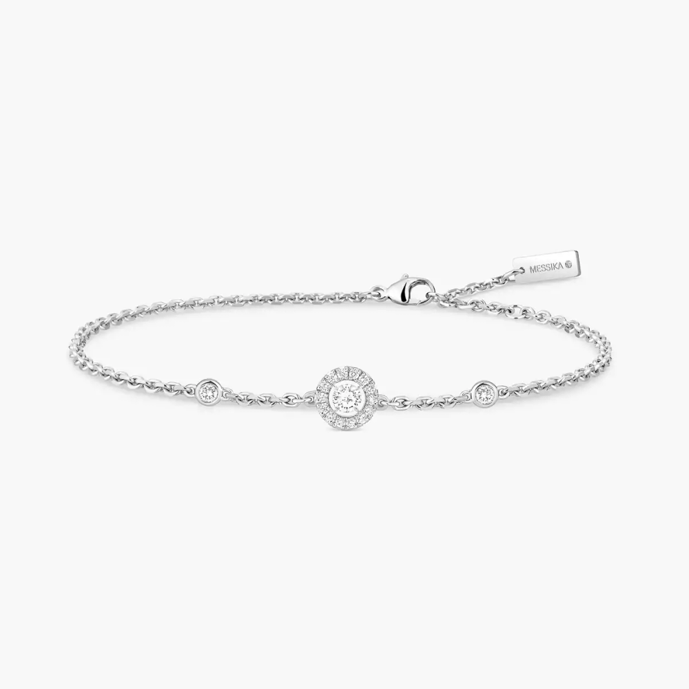 Joy XS Bracelet Diamant Or Blanc