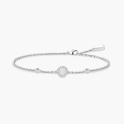 Joy XS Bracelet Diamant Or Blanc