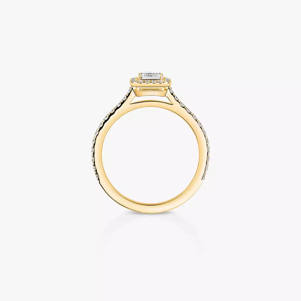 Joy 0,40ct Bague Diamant Or Jaune