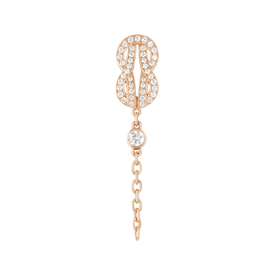 Boucle d'oreille Chance Infinie