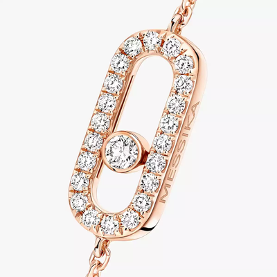 Bracelet Messika CARE(S) Pavé Enfant Bracelet Diamant Or Rose