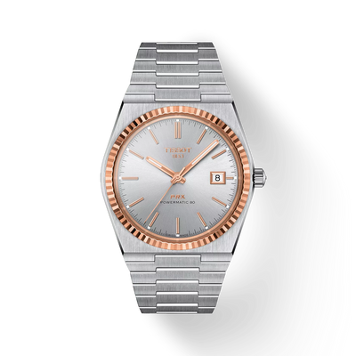 PRX Powermatic 80 Steel & 18K Gold Bezel 40mm