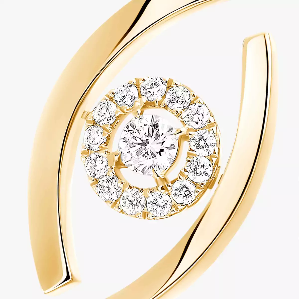 Bague Lucky Eye Bague Diamant Or Jaune