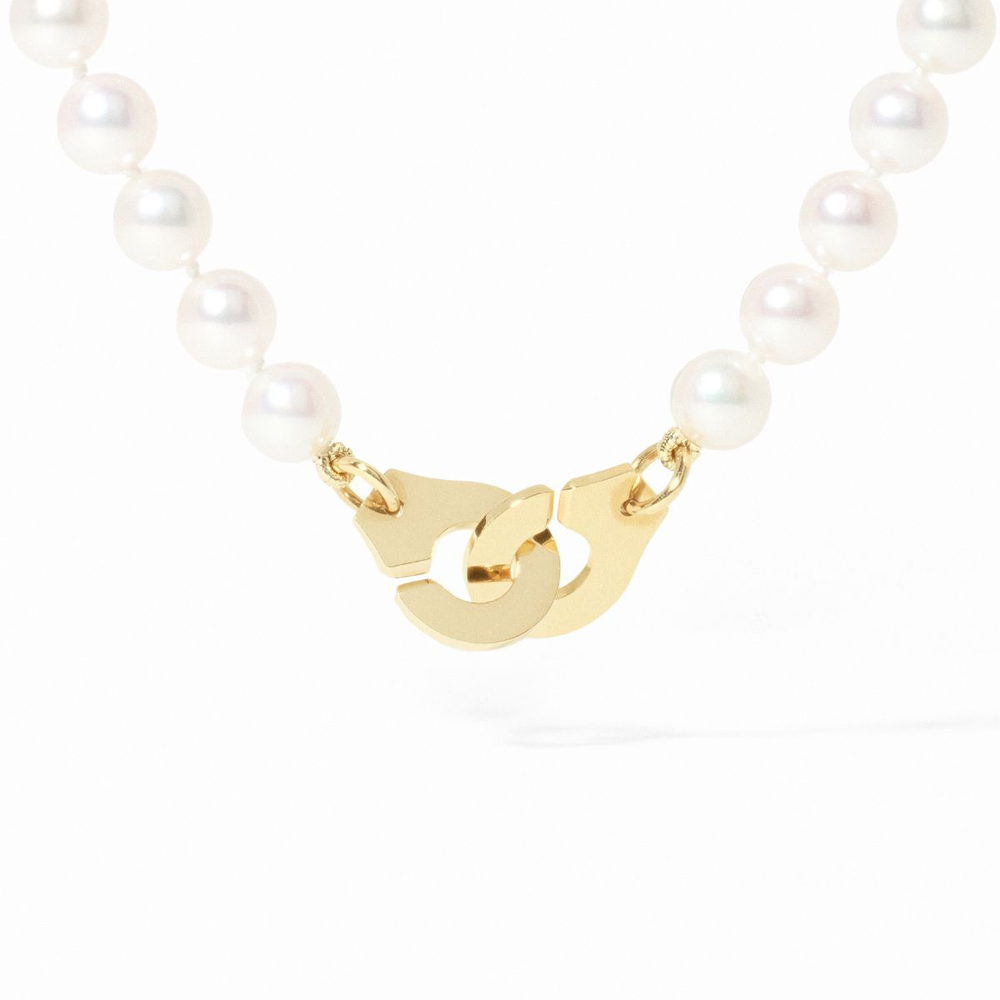 Menottes Dinh Van Pearl Medium Necklace