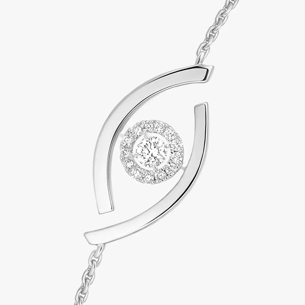 Bracelet Bracelet Diamant Or Blanc