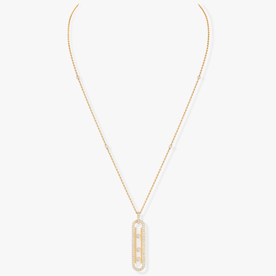 Collier Move 10th PM Collier Diamant Or Jaune