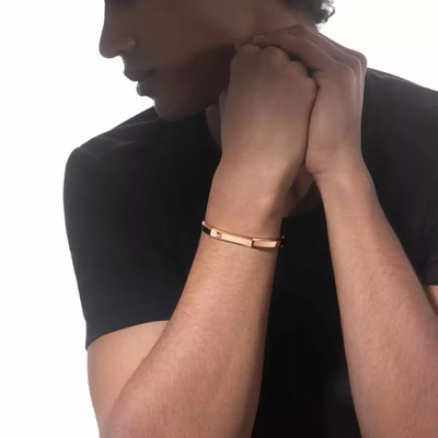 Bracelet Moderniste MM Bracelet Diamant Or Rose