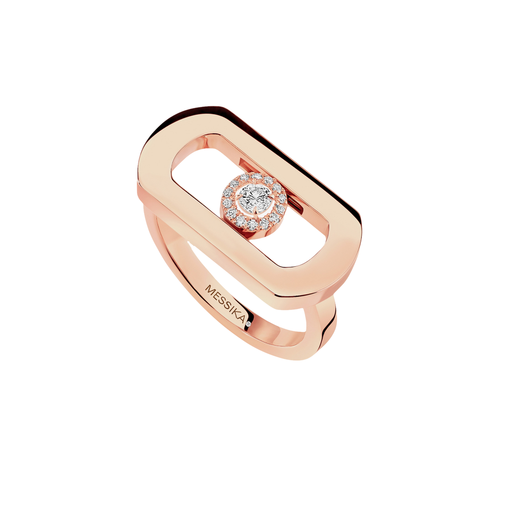 So Move Bague Diamant Or Rose