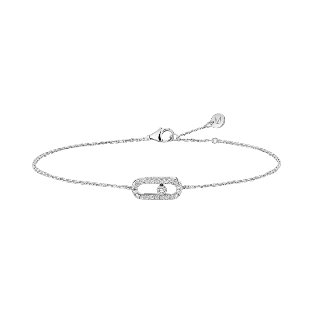 Messika CARE(S) Pavé Children's Bracelet White Gold Diamond Bracelet