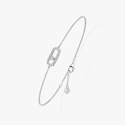 Messika CARE(S) Pavé Children's Bracelet White Gold Diamond Bracelet