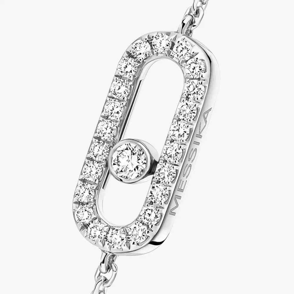 Messika CARE(S) Pavé Children's Bracelet White Gold Diamond Bracelet