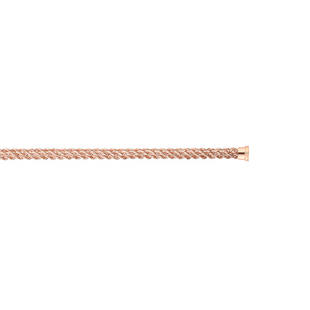 Bracelet multichaîne or rose 750/1000e