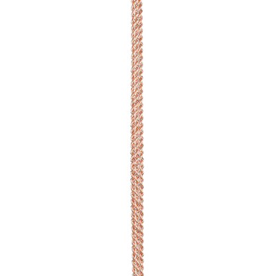 Bracelet multichaîne or rose 750/1000e