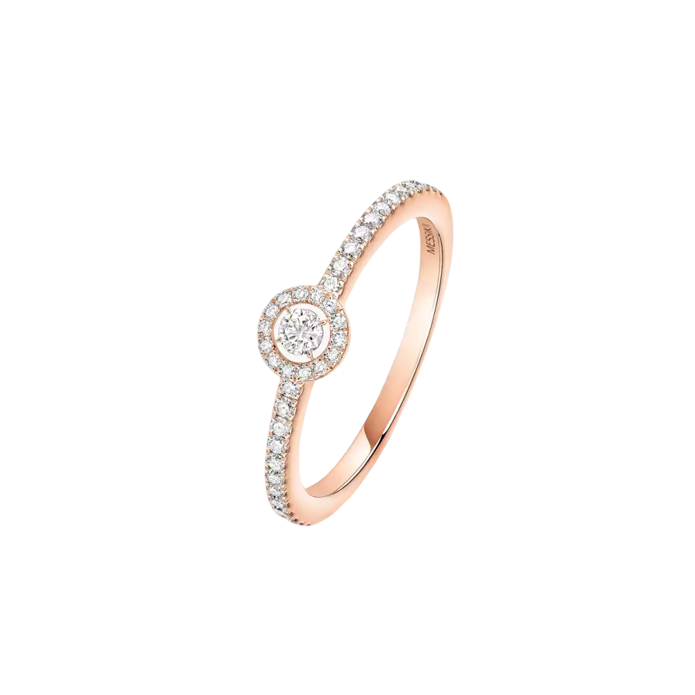 Bague Joy XS Bague Diamant Or Rose