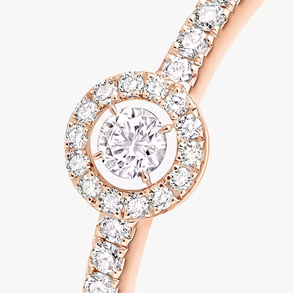 Joy XS Bague Diamant Or Rose