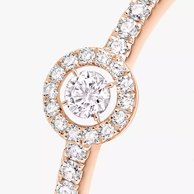 Bague Joy XS Bague Diamant Or Rose