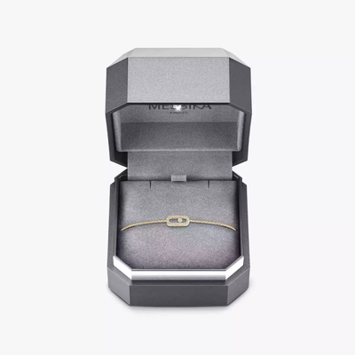Messika CARE(S) Pavé Bracelet Yellow Gold Diamond Bracelet