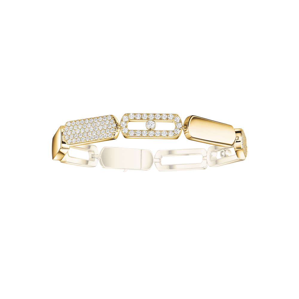 Bracelet Imperial Move GM Bracelet Diamant Or Jaune