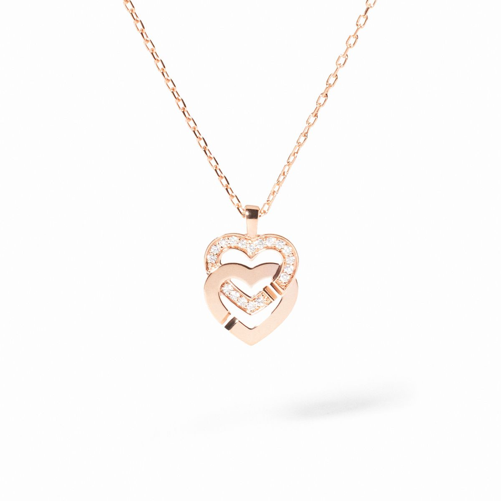 Double Cœurs Small Pendant