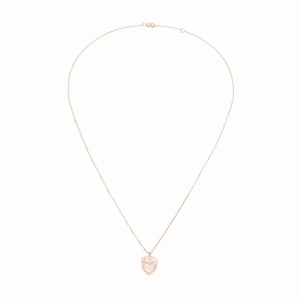 Double Cœurs Small Pendant