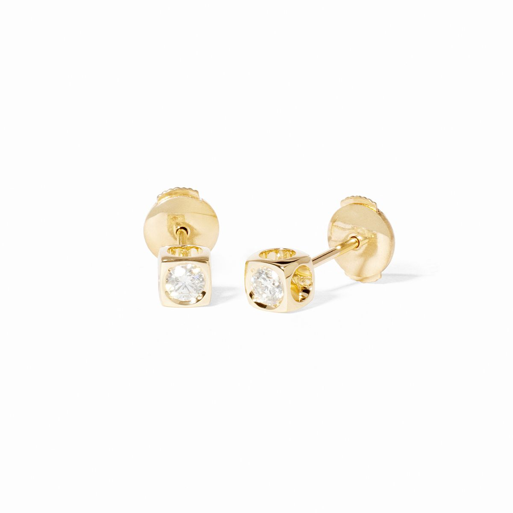 Le Cube Diamant Medium Studs