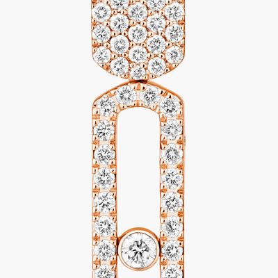 Boucles d'oreilles Imperial Move PM Boucles d'oreilles Diamant Or Rose