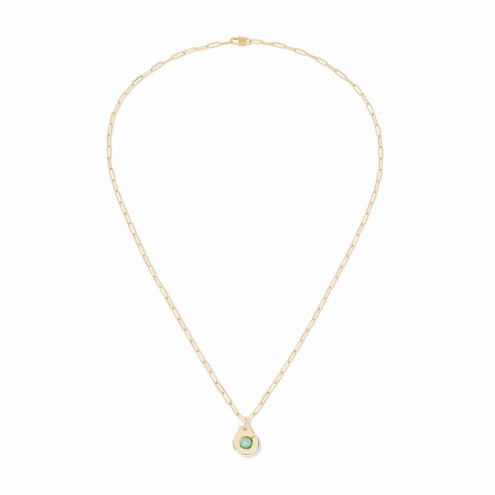 Menottes Dinh Van Chrysoprase Small Pendant