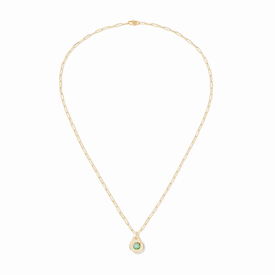 Menottes Dinh Van Chrysoprase Small Pendant