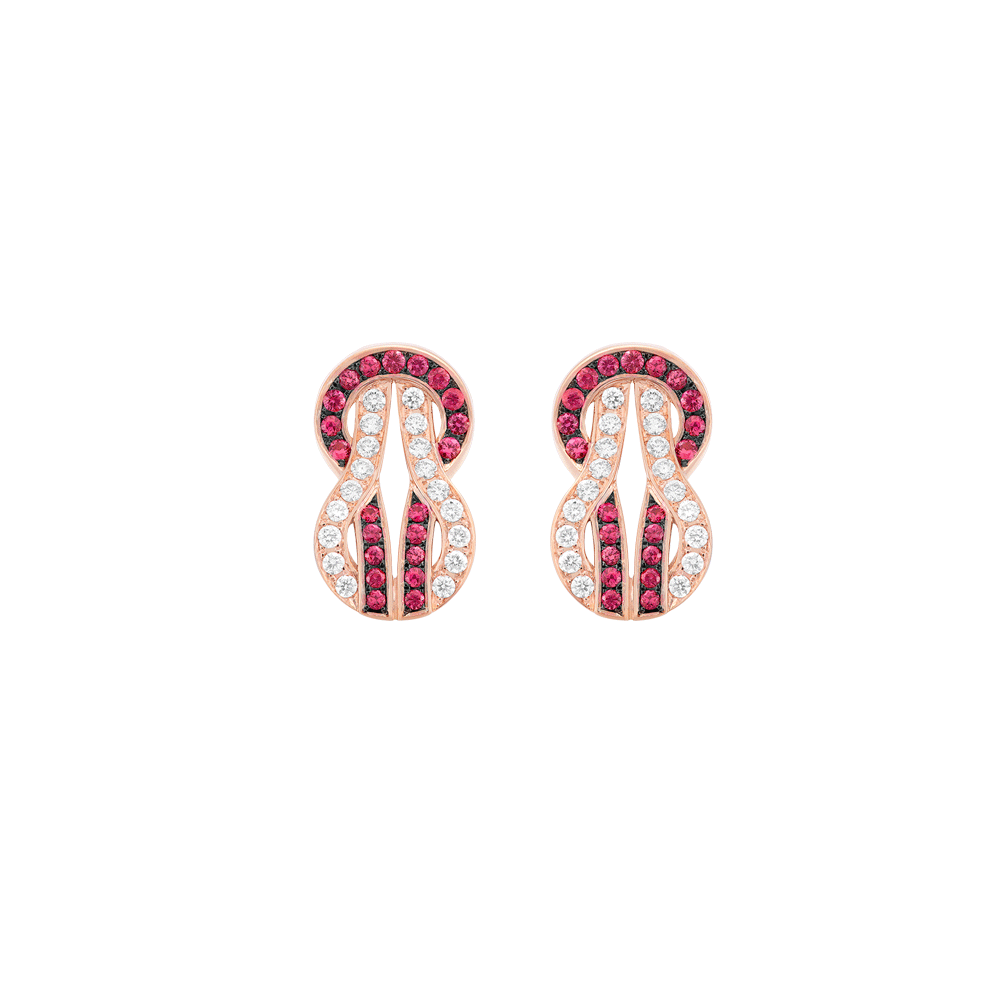 Boucle d'oreilles Chance Infinie