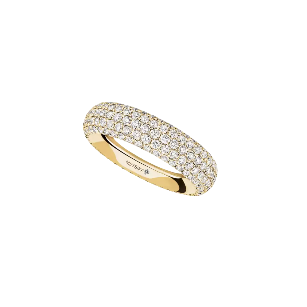 Divine Enigma Yellow Gold Diamond Ring