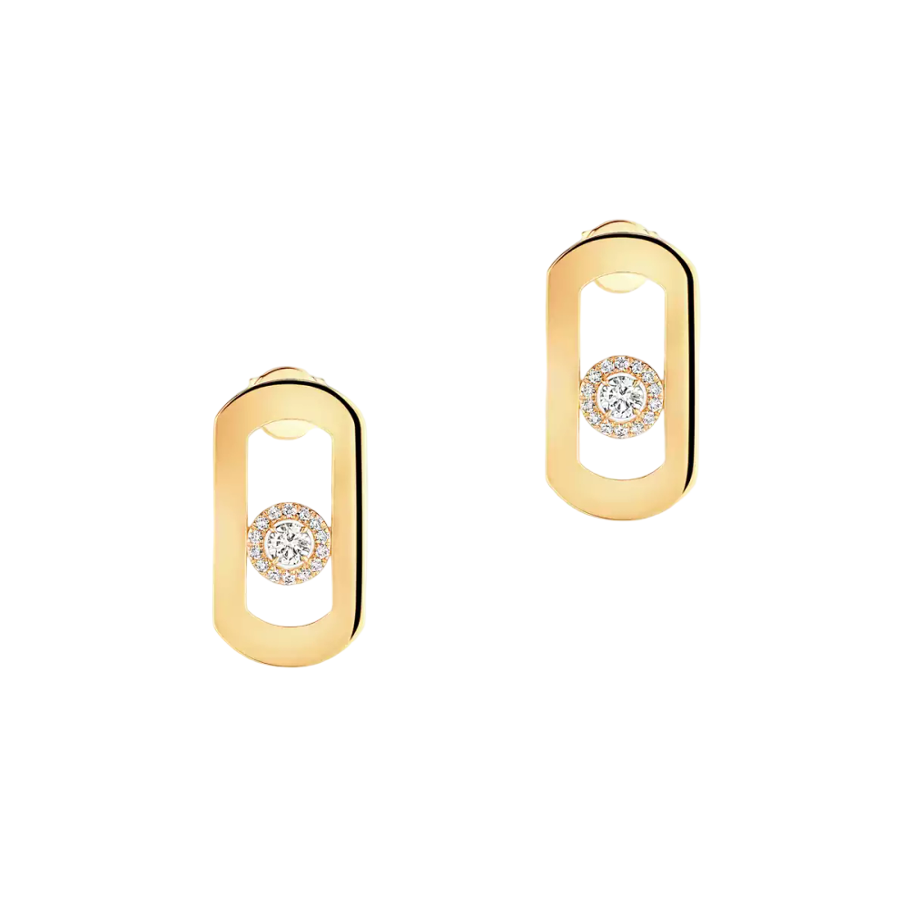 So Move Boucles d'oreilles Diamant Or Jaune