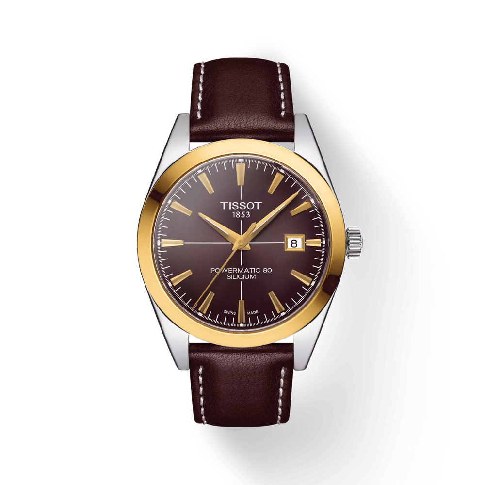 Gentleman Powermatic 80 Silicium Solid 18K Gold Bezel