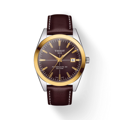 Gentleman Powermatic 80 Silicium Solid 18K Gold Bezel
