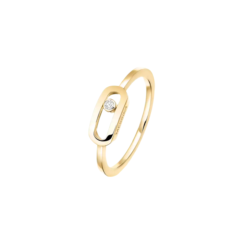 Gold Move Uno Yellow Gold Diamond Ring