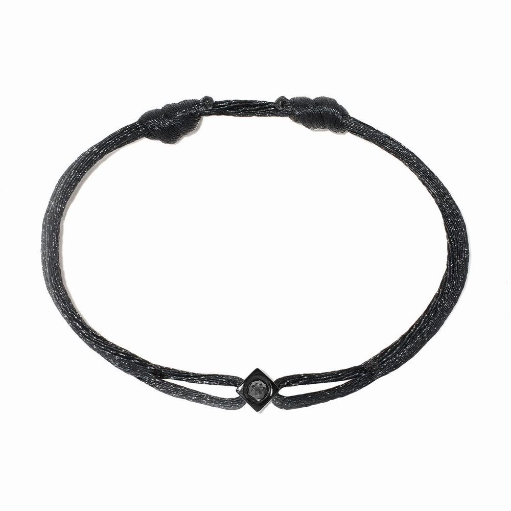 Bracelet Sur Cordon Le Cube Diamant