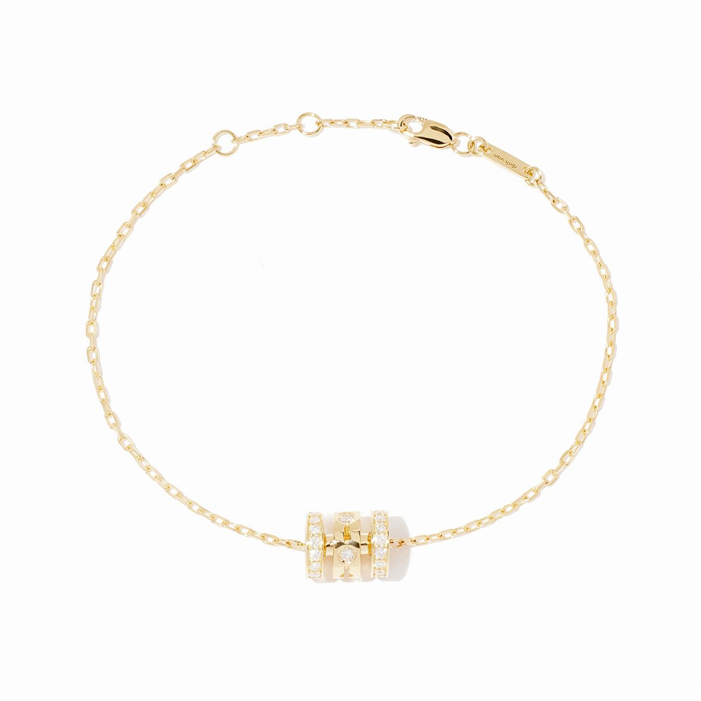 Pulse Paved 3 Rows Bracelet