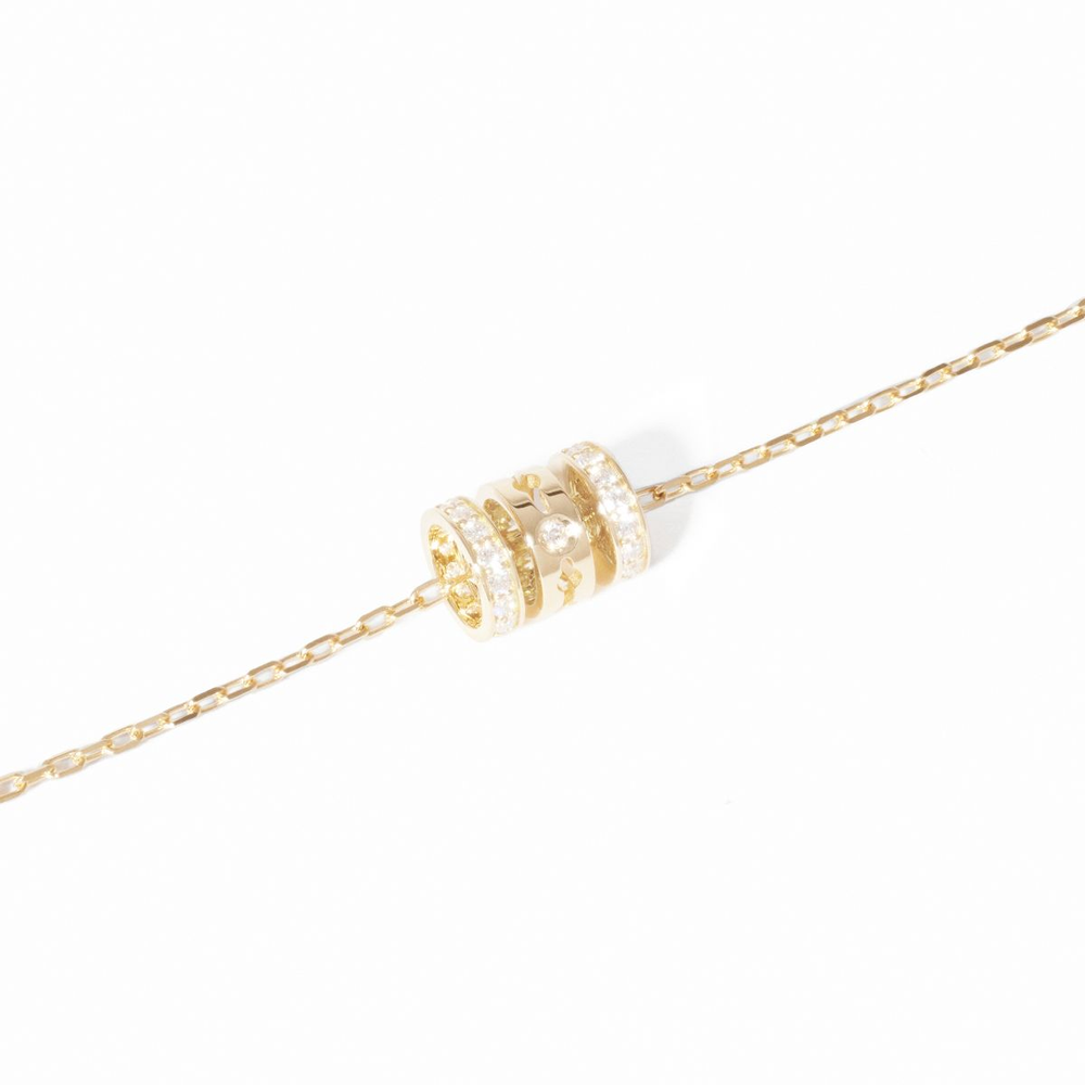 Pulse Paved 3 Rows Bracelet