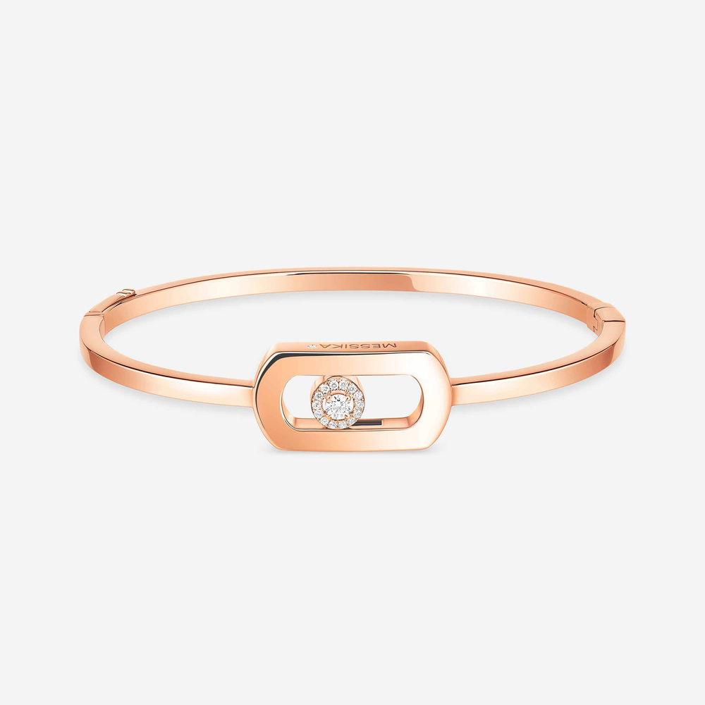 Jonc So Move Bracelet Diamant Or Rose