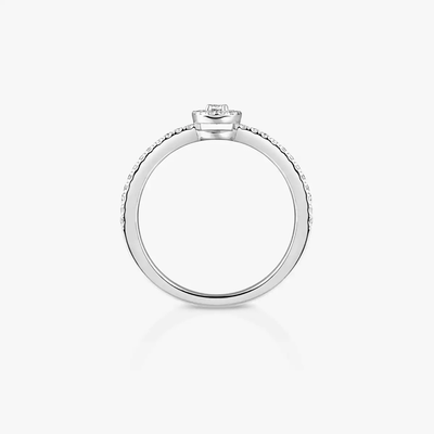 Bague Joy XS Bague Diamant Or Blanc