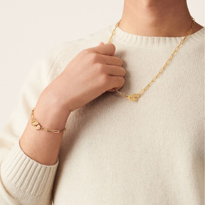 Bracelet Sur Chaîne Menottes Dinh Van R12