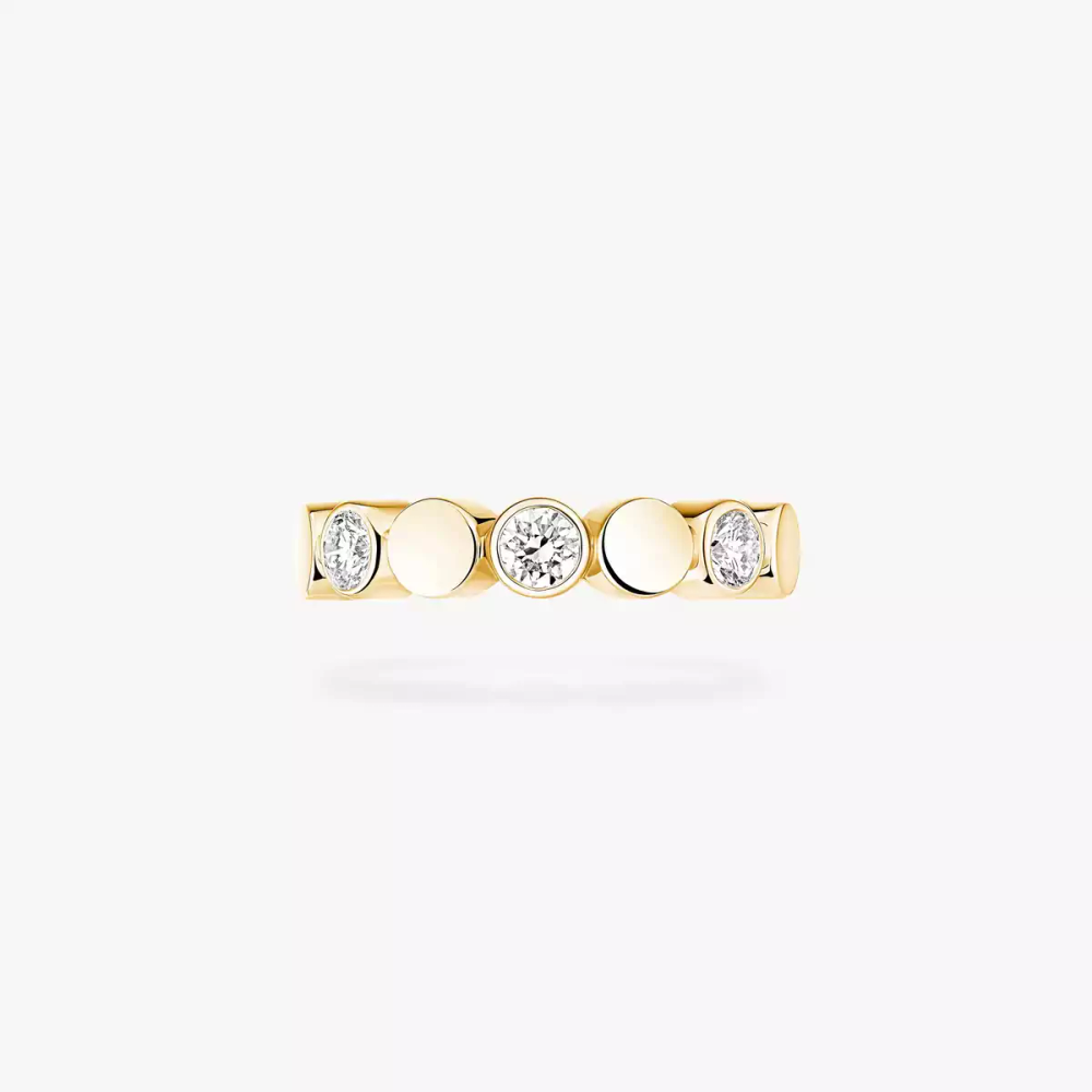 Mono Clip D-Vibes Boucles d'oreilles Diamant Or Jaune