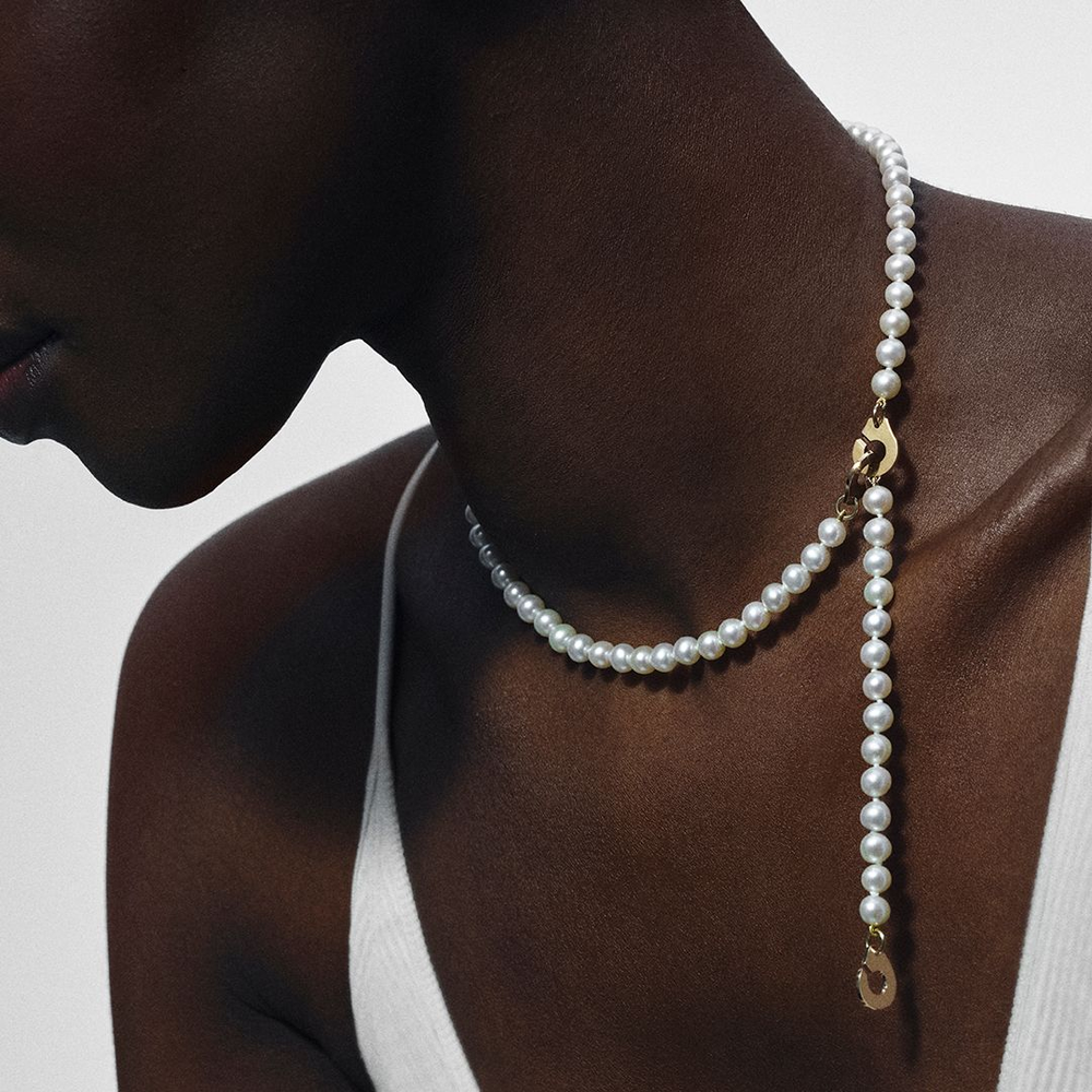 Collier De Perles 3 Menottes Dinh Van