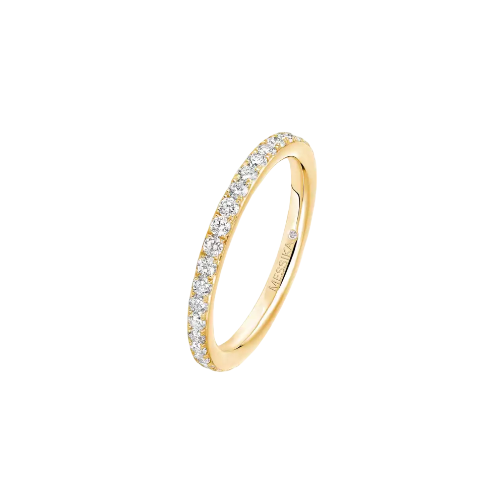 Alliance Gatsby Bague Diamant Or Jaune