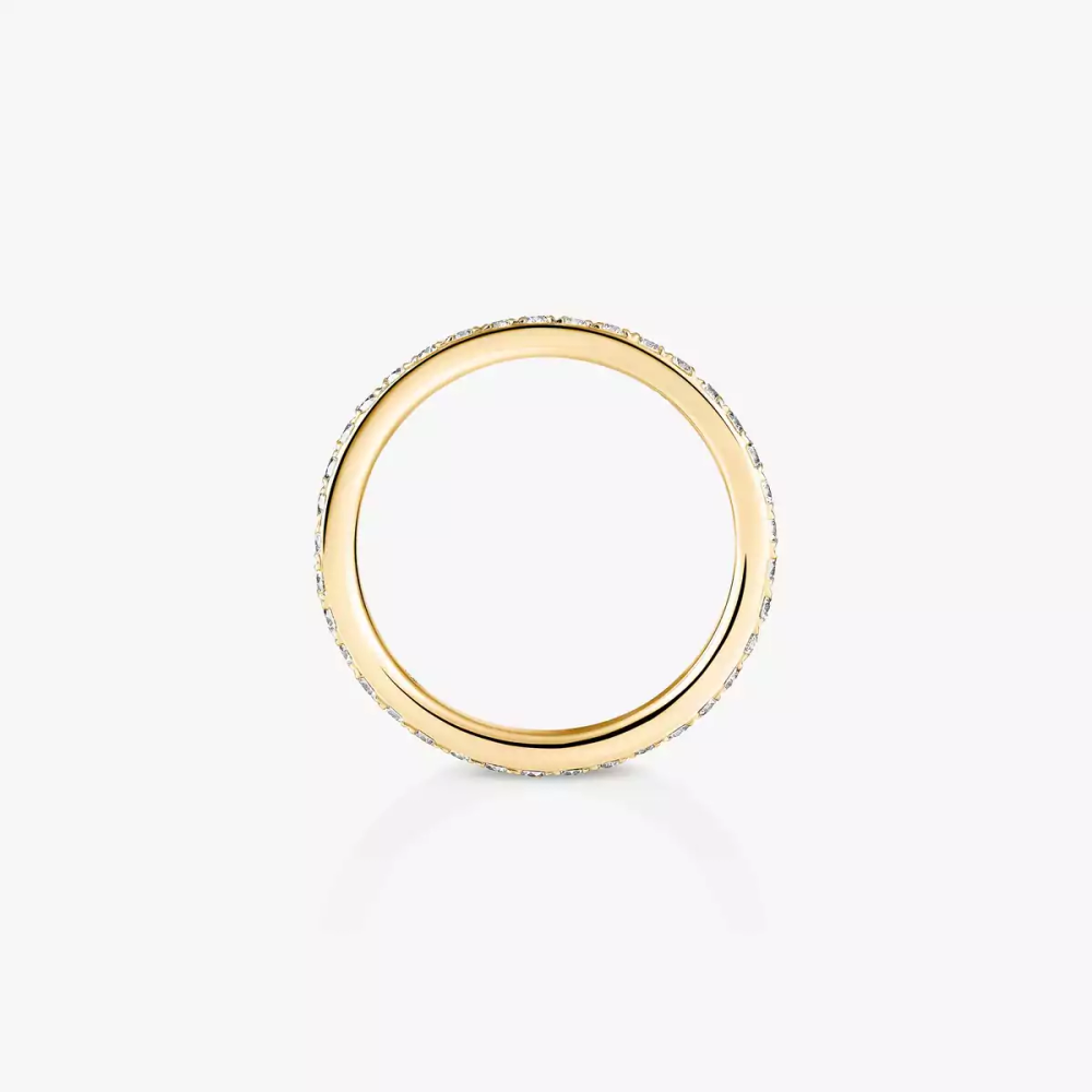 Alliance Gatsby Bague Diamant Or Jaune