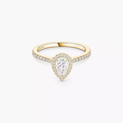 Joy 0,25ct Bague Diamant Or Jaune