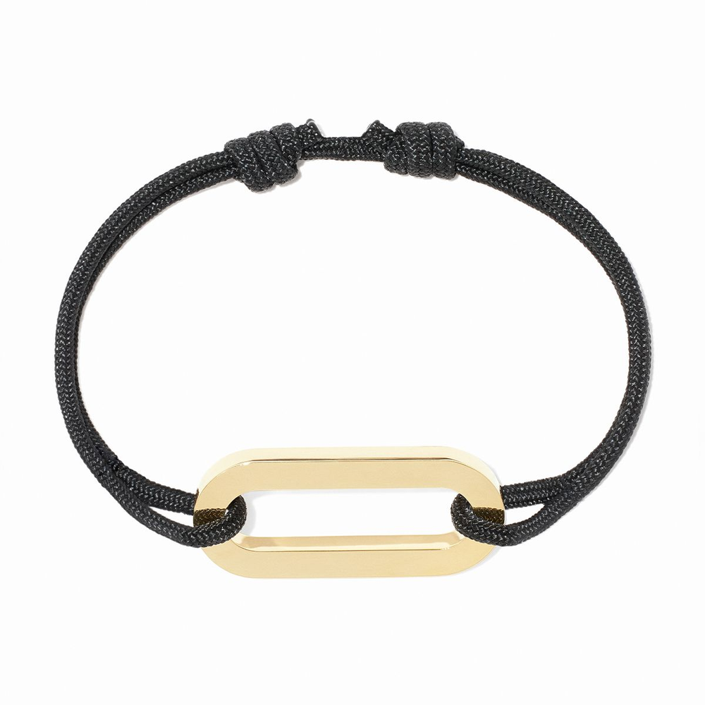 Bracelet Sur Cordon Maillon Xl