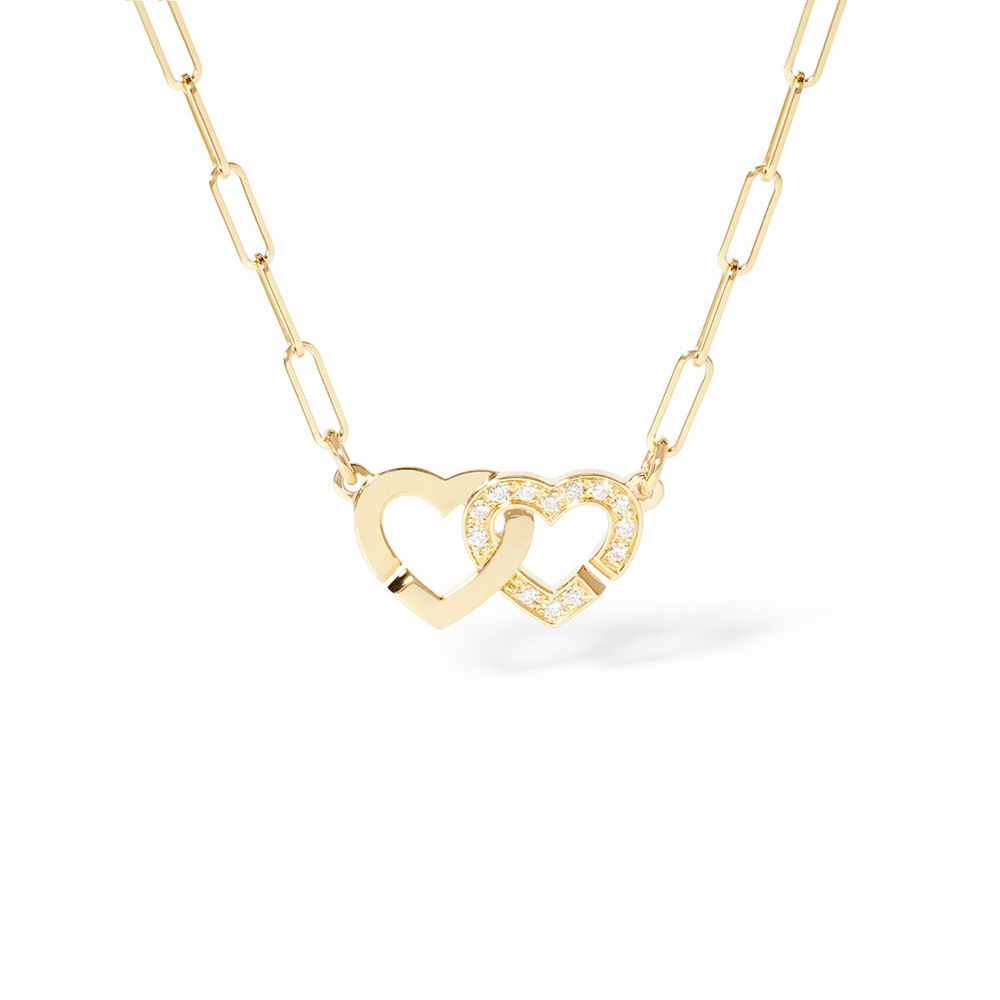 Double Cœurs Xs Necklace