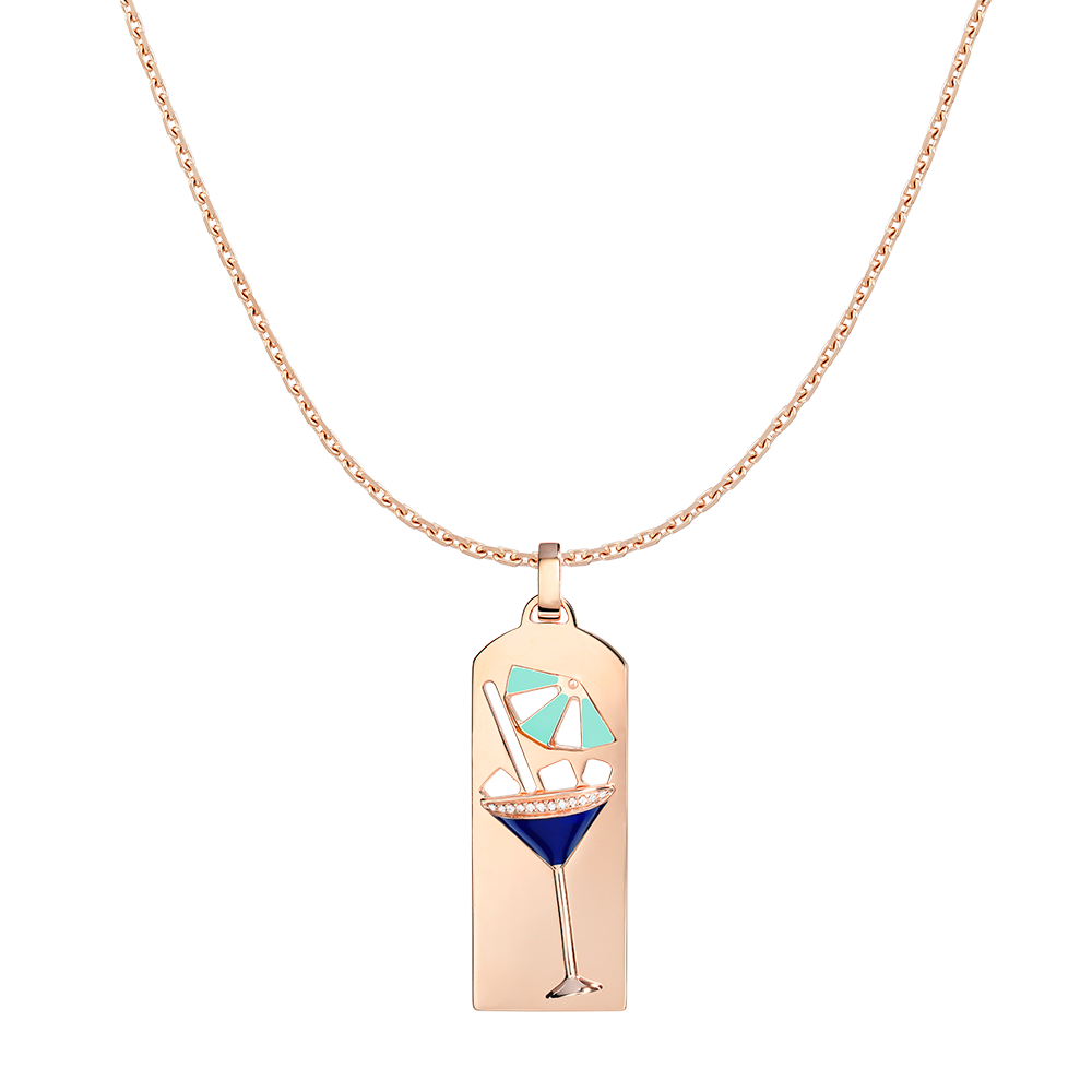 Pendentif Riviera cocktail