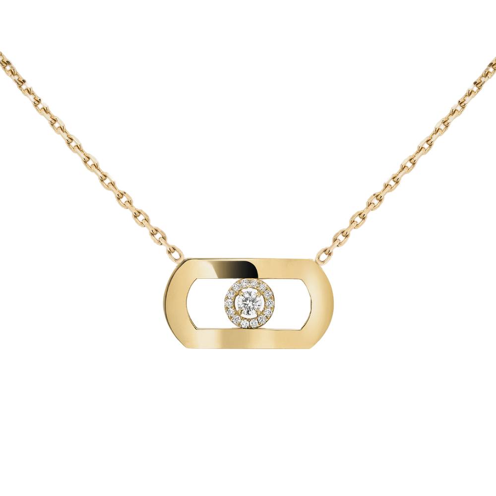So Move Collier Diamant Or Jaune